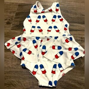 Monica and Andy Popsicle Skirted Swimsuit 2T